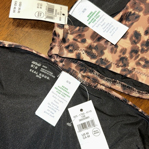 Aerie Animal Print Bikini & Top Set Size M - Picture 14 of 15